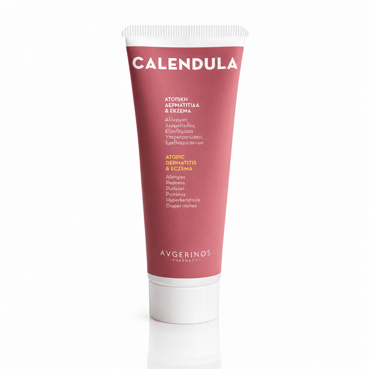 Calendula Φυτική Κρέμα για Δερματίτιδες, Εκζέματα, Κοκκινίλες &amp; Αλλαγή Πάνας 70ml - Avgerinos Pharmacy
