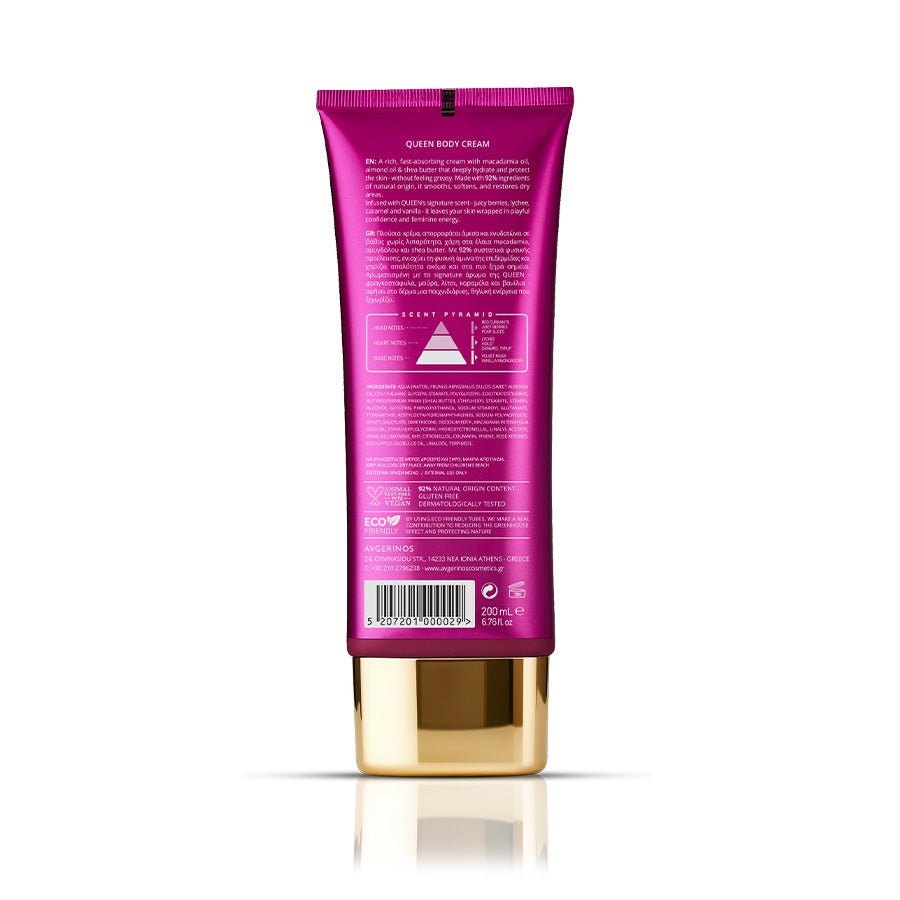 Queen Κρέμα Χεριών & Σώματος / Hands & Body Cream 200ml - Avgerinos Pharmacy