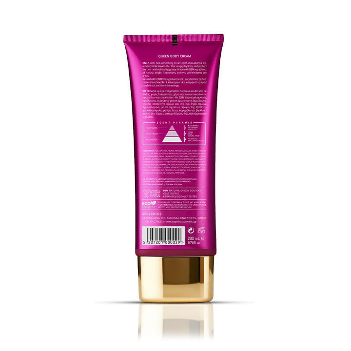 Queen Κρέμα Χεριών &amp; Σώματος / Hands &amp; Body Cream 200ml - Avgerinos Pharmacy