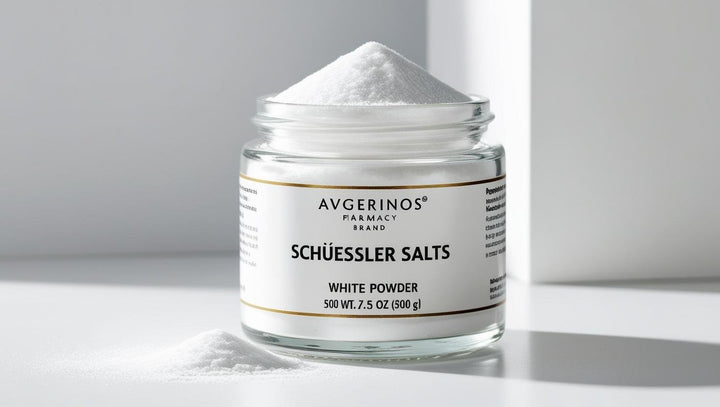 TISSUE SALTS - Calcarea Fluorica (Schuessler) +Για κυκλοφορικό, αιμμοροείδες, κιρσούς &amp; πόνους αρθρώσεων - Avgerinos Pharmacy