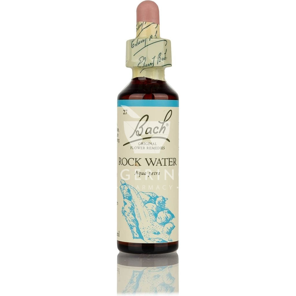 Aνθοΐαμα Bach Rοck Water, για καμπτη &amp; αυστηρή συμπεριφορά , συμπληρωμα διατροφής σε σταγόνες απο το Φαρμακείο Avgerinos